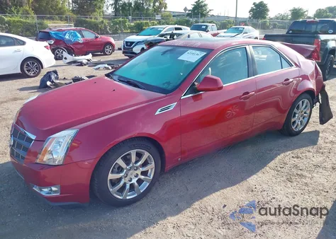 2009 Cadillac Cts Hi Feature V6 из США, поврежденный, VIN 1G6DT57V390129504